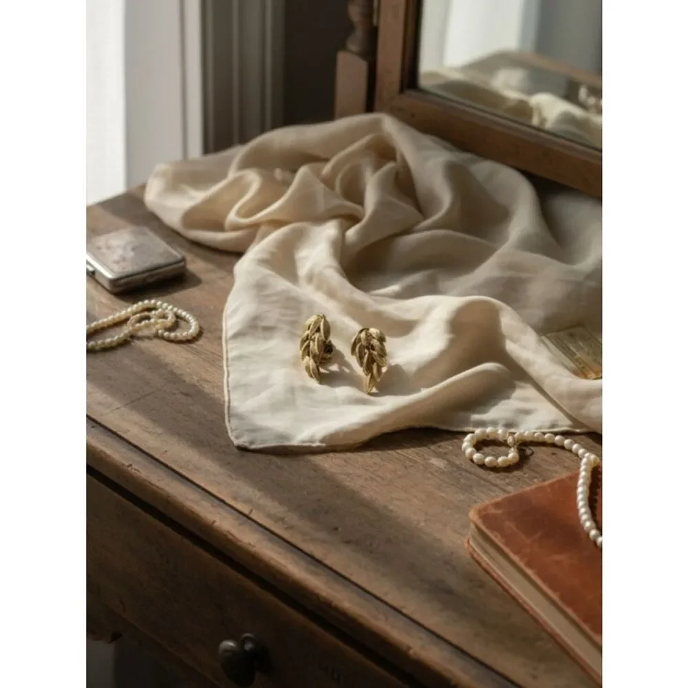 Monet | Vintage Gold Wing Clip-On Earrings